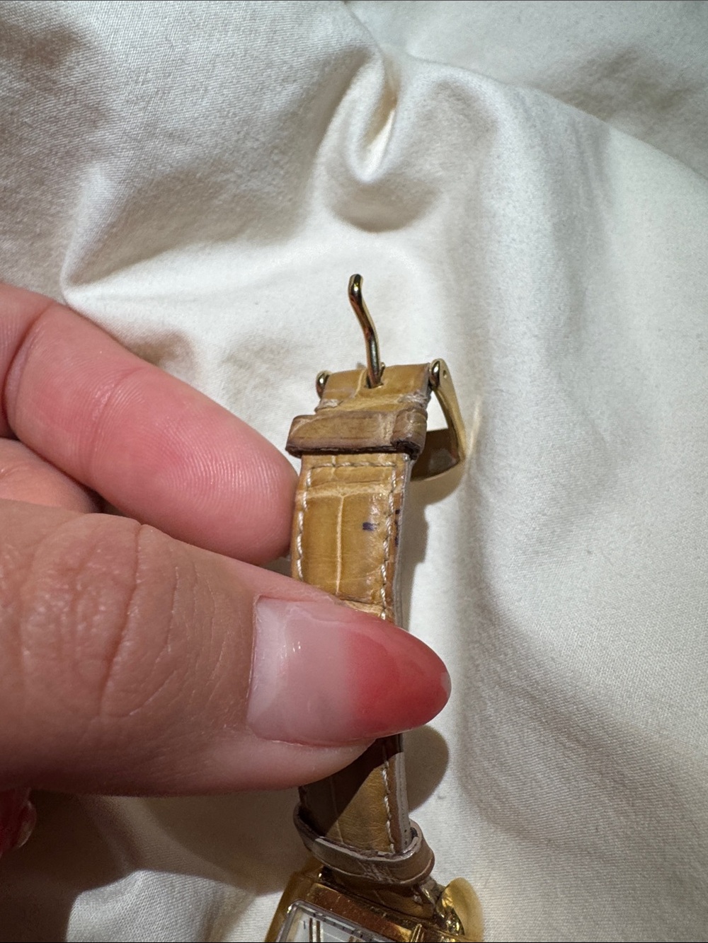 Michele Milou park watch leather band - Picture 4 of 5